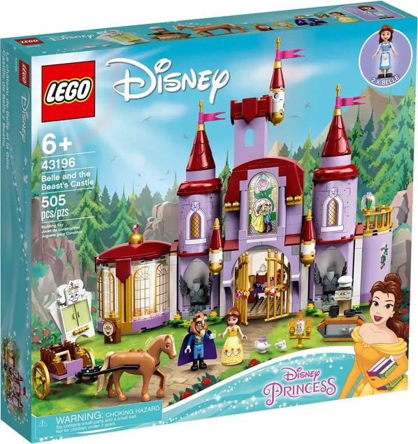 LEGO Disney Princess Zamek Belli i Bestii 43196