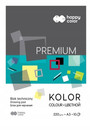 Blok Techniczny A3 10 Kartek 220g KOLOROWY Premium Happy Color