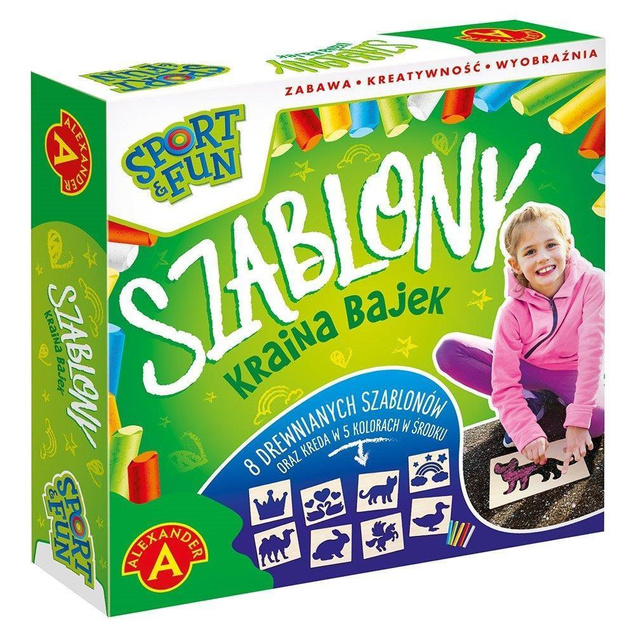 Sport & Fun - Szablony Kraina Bajek ALEX