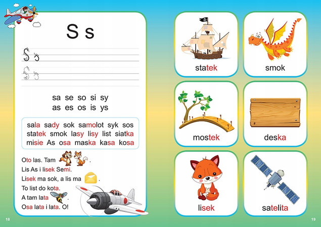 Mój pierwszy elementarz. Czytamy metodą sylabową