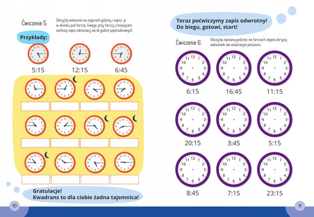 Mądry Uczeń MATEMATYKA Klasa 1-3 CZAS I KALENDARZ Tamara Malska 6+ SBM