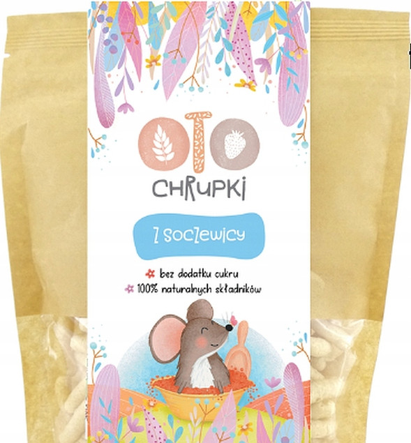 OTO Chrupki Naturalne z Soczewicy Bez Cukru 25g Otolandia