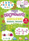 Moje Odejmowanie Łamigłówki Działania Ćwiczenia + Naklejki BooksAndFun