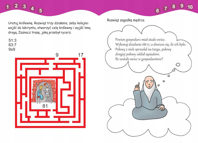 Matematyka. Ćwiczenia dla klas 1-3
