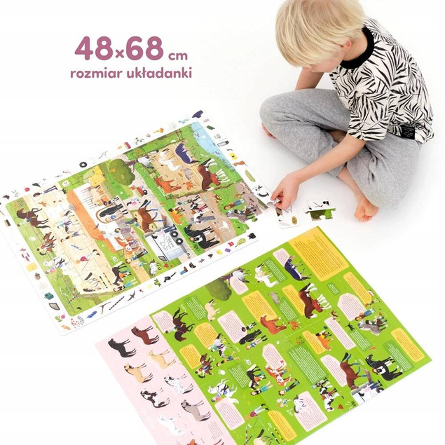 CZUCZU Puzzle Obserwacyjne 84 Stadnina Koni