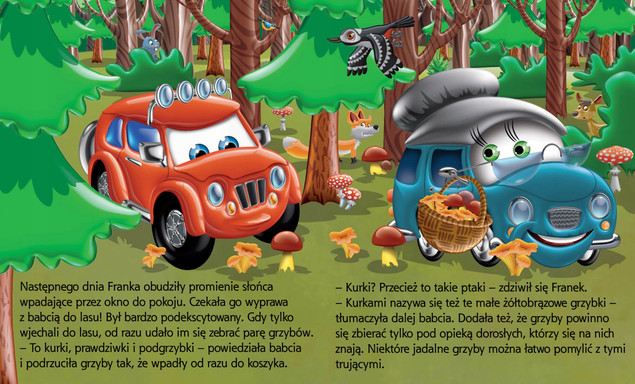 Wizyta u Babci. Samochodzik Franek
