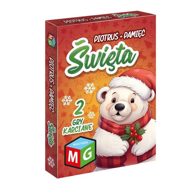 Gra Karciana Piotruś ŚWIĘTA Miś 4+ Multigra
