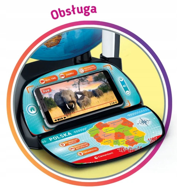 Interaktywny Eduglobus Digital. Clementoni