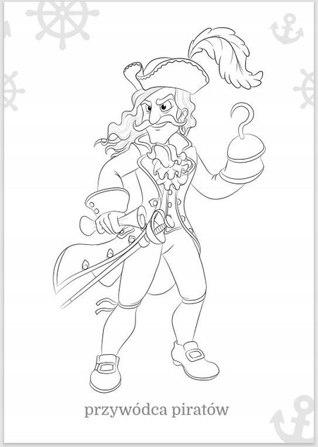 Maluszkowe malowanie. Piraci