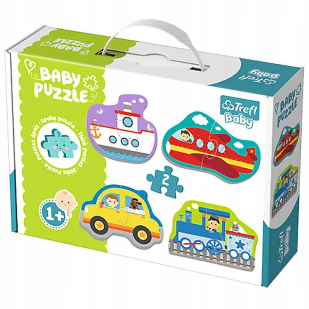 Puzzle BABY CLASSIC Pojazdy transport TREFL 36075