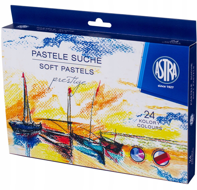Pastele suche Astra Prestige 24 kolorów