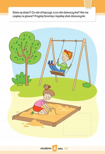 Zdolny 2-latek z naklejkami