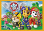 Puzzle 4w1 Zawsze na czas Psi Patrol Trefl 34395