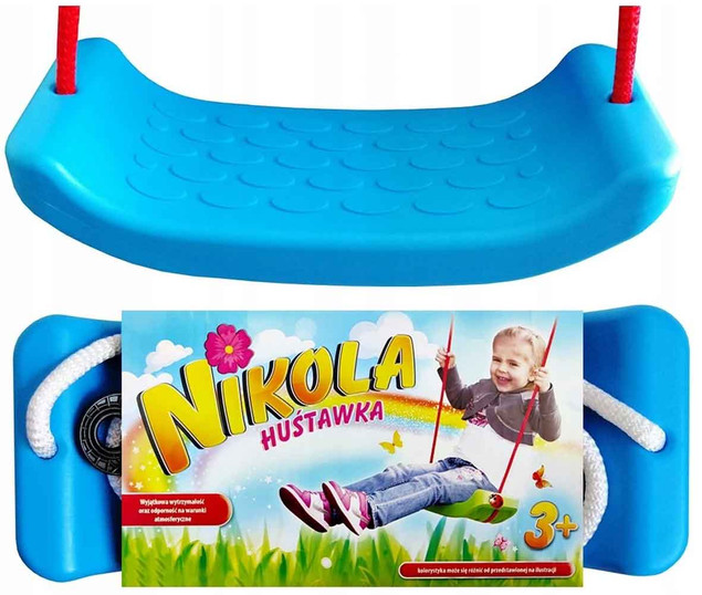 Huśtawka NIKOLA plastikowa deska