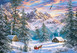 Puzzle 1000 Mountain Christmas CASTOR