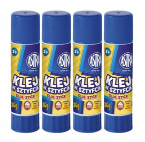 4x Klej w Sztyfcie XL 36g Astra
