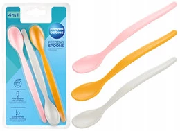 Canpol babies zestaw pierwszych łyżeczek do karmienia 3szt. 