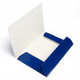 Teczka z gumką A4+ jednokolorowa granatowa p10 INTERDRUK   cena za 1 sztukę