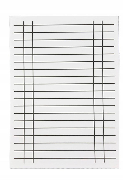LINIUSZEK A5 DWUSTRONNY KRATKA LINIA (09306)
