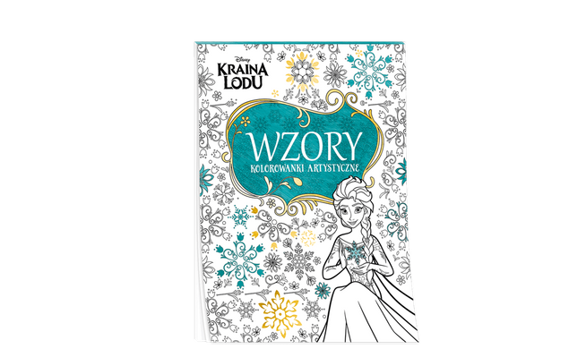 Kraina lodu. Kolorowanki artystyczne Ameet