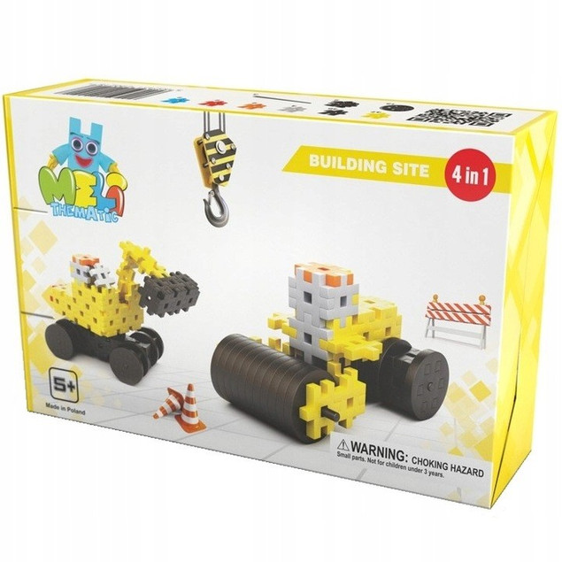 Klocki Basic Building Site 4in1