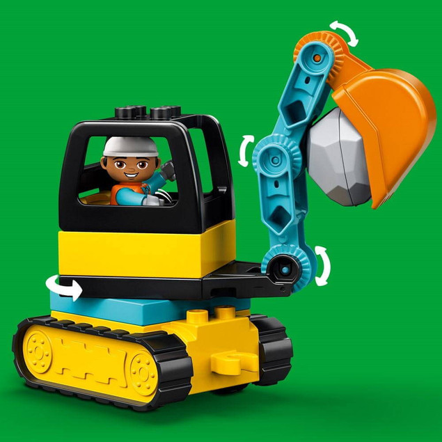 Lego DUPLO 10931 Ciężarówka i koparka gąsienicowa