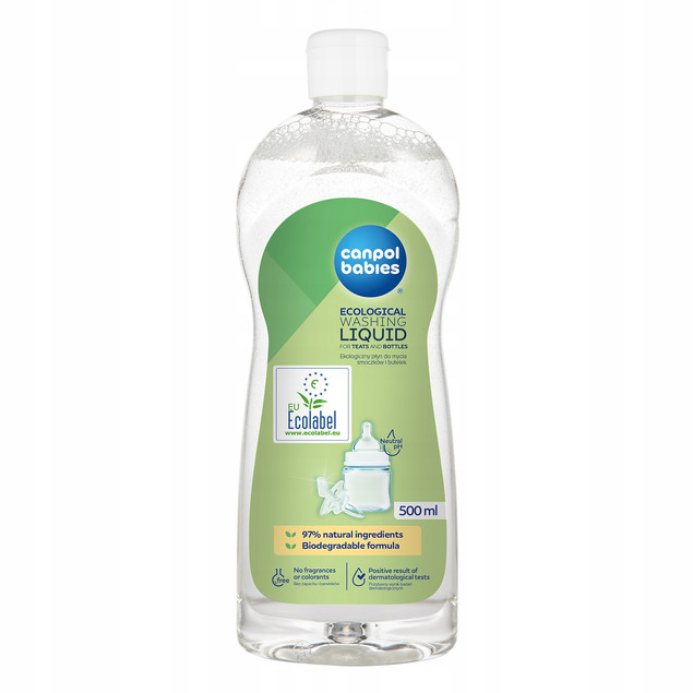 CANPOL Płyn Do Mycia Butelek i Smoczków 500ml. 1/500