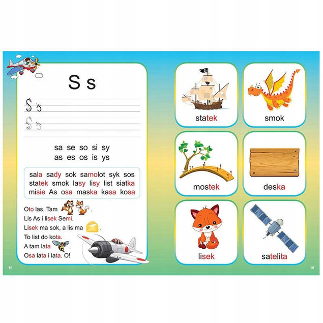 Mój pierwszy elementarz. Czytamy metodą sylabową