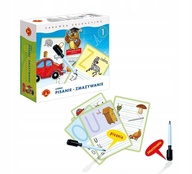 Literki pisanie zmazywanie 1 . ALEXANDER