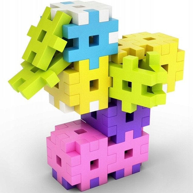 Meli Basic - klocki konstrukcyjne 50 elementów (3+)