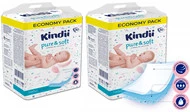 KINDII Podkłady Dla Niemowląt PURE&SOFT 40x60 30szt. x2