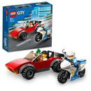 LEGO City Motocykl Policyjny – Pościg Za Samochodem 59 el. 5+ 60392