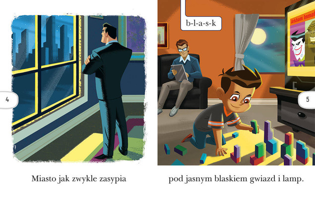 Czytam sobie. Dobranocka dla Batmana