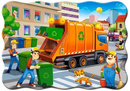Puzzle 30 Układanka Dla Dzieci 4 Latka Auto ŚMIECIARKA Ciężarówka 4+ Castor
