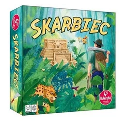 GRA SKARBIEC gra planszowa, przygodowa dla dzieci +7 lat