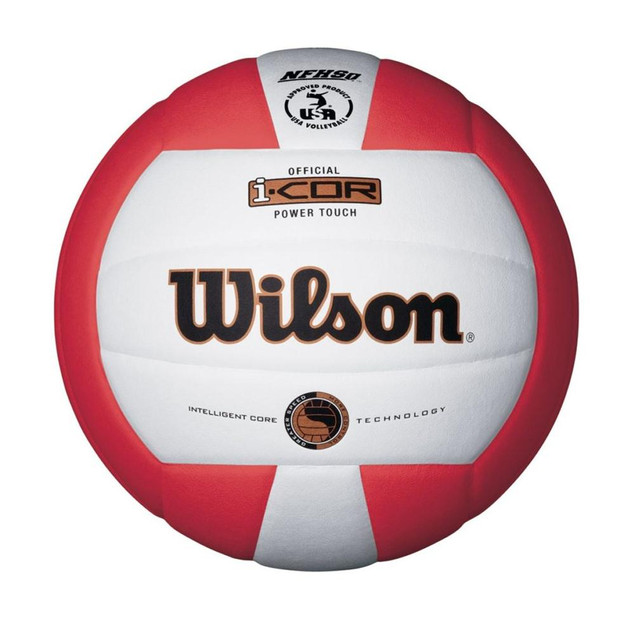 WILSON I-COR POWER TOUCH VBALL - Y/W/B (BULK) WTH7720XYWB - Pilka siatkowa; r. 5