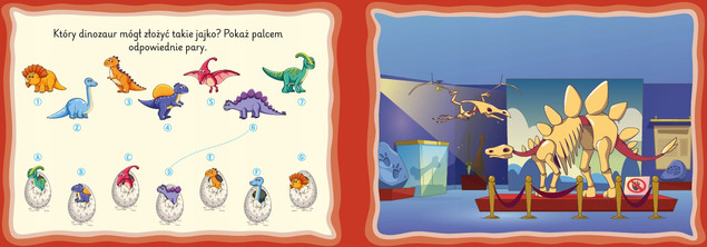 Zadanka & malowanki wodne. Dinozaury