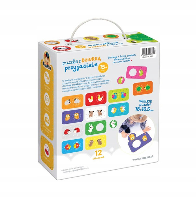 Puzzle z Dziurką Przyjaciele CzuCzu