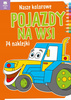 Kolorowanka Nasze Kolorowe Pojazdy Na Wsi 74 Naklejek BooksAndFun