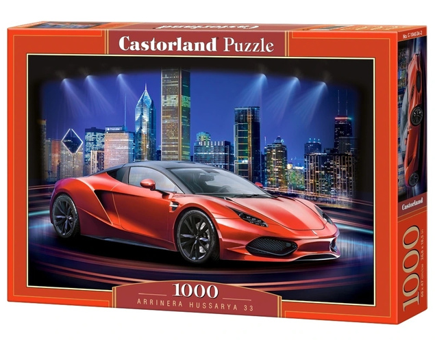 Puzzle 1000 Układanka Auto Sportowe ARRINERA HUSSARYA Super Car 9+ Castor