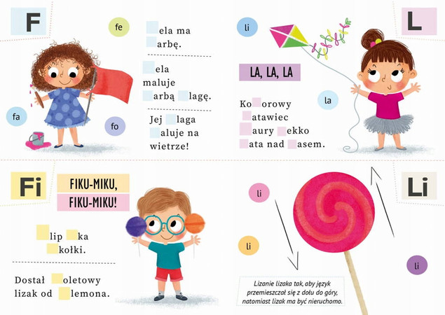 Books and Fun Wesola nauka Logopedia