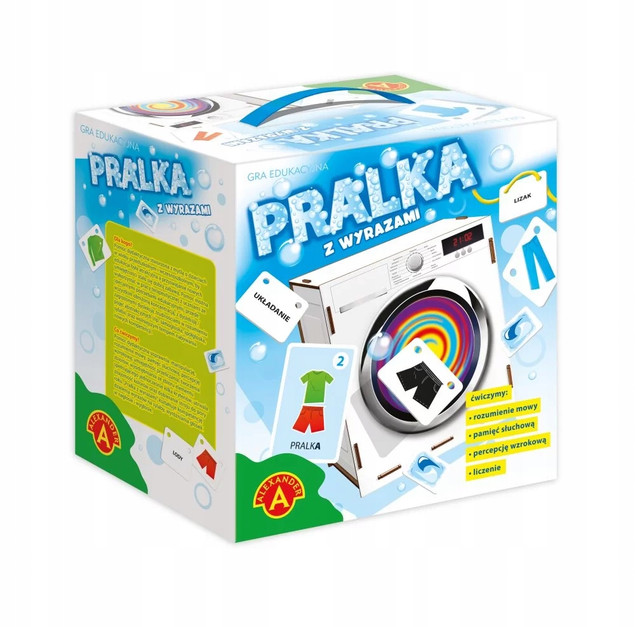 Alexander gra Edukacyjna Pralka Słowna