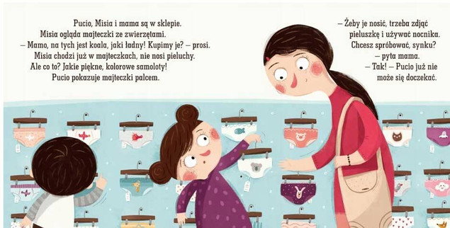 Pucio chce siusiu. Czyli pożegnanie pieluszki | M. Kustra | Nasza Księgarnia