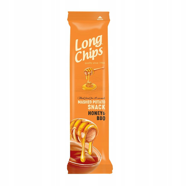 LONG CHIPS Chipsy Ziemniaczane MIX SMAKÓW 75g x10