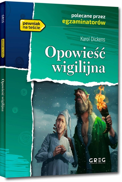 OPOWIEŚĆ WIGILIJNA Lektura Z Opracowaniem Karol Dickens BR Greg