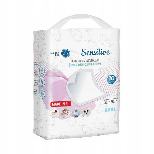 Akuku Podkład jednorazowy Sensitive A0501