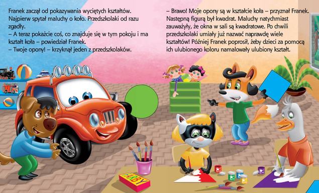 Samochodzik Franek. W przedszkolu w.2022