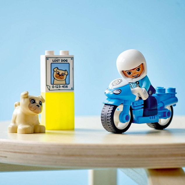 LEGO Duplo Motocykl Policyjny 5 el. 2+ 10967