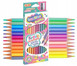 Kredki dwustronne 12 sztuk 24 kolory 18cm pastel