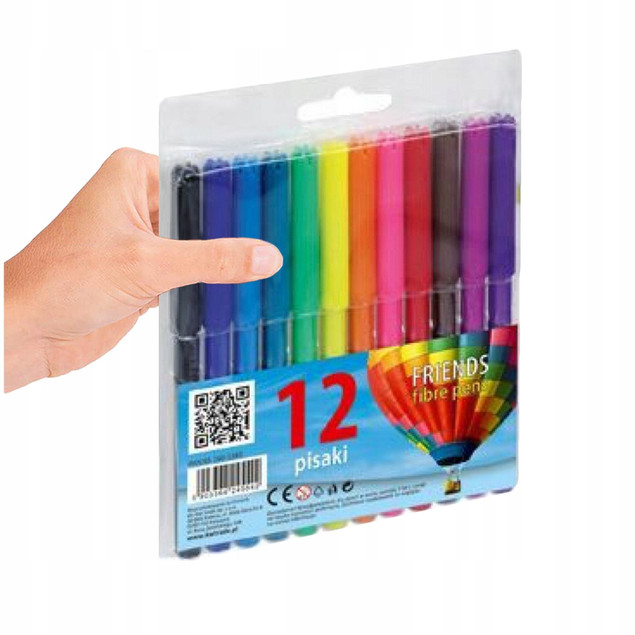 Pisaki 12 kolorów FIORELLO